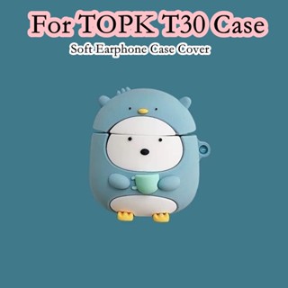 【Trend Front】เคสหูฟัง แบบนิ่ม กันกระแทก ลายการ์ตูน สําหรับ TOPK T30 TOPK T30