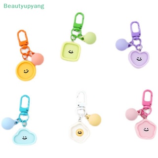 [Beautyupyang] พวงกุญแจ จี้รูปหน้ายิ้ม สีแคนดี้ น่ารัก เครื่องประดับ สําหรับผู้ชายและผู้หญิง