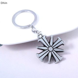 [Dhin] New PS4 Game Far Cry 5 Pendants Necklaces Ares 4 Edens Gate Choker FARCRY 5 Cult Sunflower Logo Keyring For Men Game Fans Gift COD