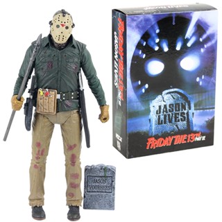 Neca โมเดลฟิกเกอร์ PVC Friday the 13th Part 6 Ultimate Jason Lives ครบรอบ 30 ปี ของเล่น สําหรับเก็บสะสม