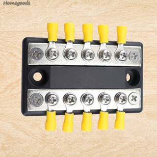 [homegoods.th] บอร์ดบัสบาร์ 10 ทาง 20 ทาง 100A 12-48V สําหรับรถยนต์ Camper RV