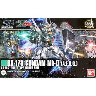 [Ready stock] Bandai HGUC 193 Gundam RX-178 Gundam Mk-II (A.E.U.G) 1/144 Scale Kit