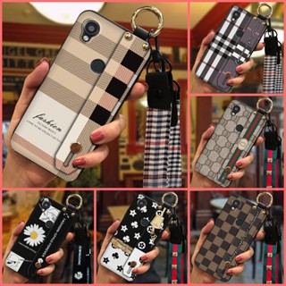 protective Plaid texture Phone Case For Kyocera Digno SX3/KYG02 Anti-knock Soft cartoon silicone Phone Holder Simple TPU