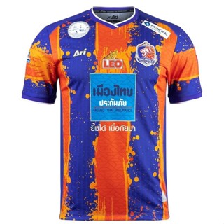 เสื้อกีฬาแขนสั้น ลายทีมชาติฟุตบอลชั้นนํา FC ประเทศไทย 2023 ชุดเหย้า