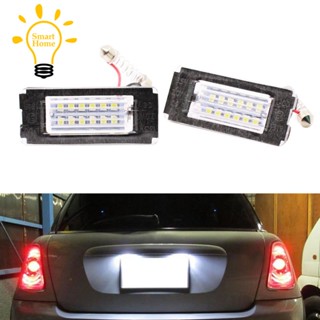 หลอดไฟ LED ติดป้ายทะเบียนรถยนต์ สําหรับ BMW Mini Cooper R56 2006-2012 2 ชิ้น