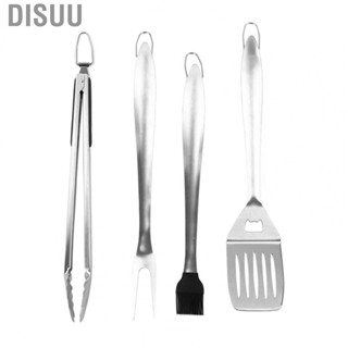 Disuu Stainless Steel Grilling Kit BBQ Grill Tools  Scalding for Camping