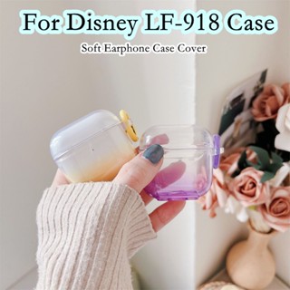 【ของแท้】เคสหูฟัง แบบนิ่ม ไล่โทนสี สําหรับ Disney LF-918 LF-918