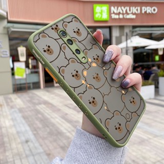 เคสโทรศัพท์มือถือแบบแข็ง ใส บาง กันกระแทก ลายการ์ตูนหมีน่ารัก สําหรับ Xiaomi MI 9T Pro Redmi K20 Pro