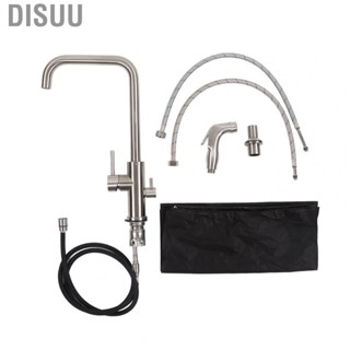 Disuu Hot Cold Water Faucet  Rust Proof Kitchen Sink Beautiful Appearance for RV