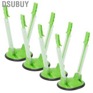 Dsubuy Prep Bag Holder Easy Storage Plastic Rack for Household