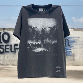 [พร้อมส่ง] เสื้อยืดแขนสั้น ลาย FEAR OF GOD Sanshen สไตล์วินเทจ