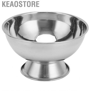 Keaostore Stainless Steel Shaving Soap Bowl Create Rich  Heavy Duty Shav