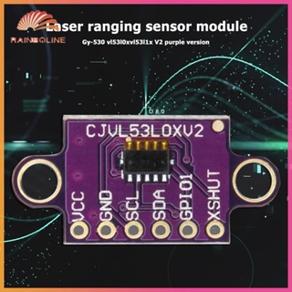 Vl53l0x โมดูลเซนเซอร์วัดระยะทาง 3-5V GY-530 VL53L0X VL53L1X V2 ความแม่นยําสูง