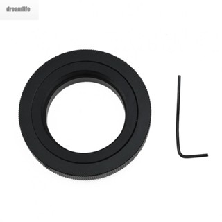 【DREAMLIFE】Lens Adapter Tool Parts Telescopes Microscopes 1pcs Black Thread T2-m42