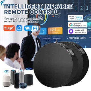 Tuya SMART IR รีโมตคอนโทรล WIFI ข้อมูลสากล สําหรับการควบคุมบ้านอัจฉริยะ สําหรับ DVD AUD AC DVD AC ทํางานร่วมกับ AMZ ALEGE GOOGLE