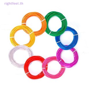 Rightfeel.th สายไฟนีออน Led 1 เมตร ยืดหยุ่น ชาร์จ USB สําหรับตกแต่งภายในรถยนต์ 1 ชิ้น