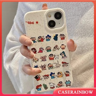 เคสโทรศัพท์มือถือ แบบนิ่ม ลายการ์ตูนชินจัง กันกระแทก สําหรับ IPhone 15 6 6s 7 8 Plus XR 11 14 13 15 12 Pro MAX XS MAX X