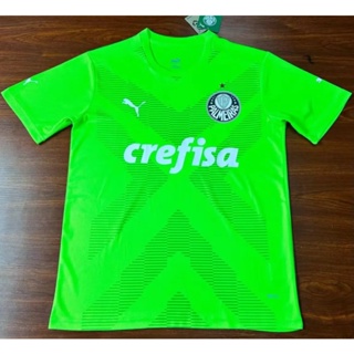 เสื้อกีฬาแขนสั้น ลายทีมชาติฟุตบอล Palmeiras 23/24 ชุดเหย้า