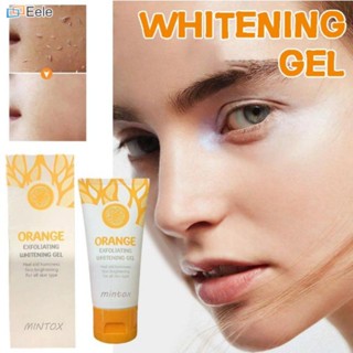 MINTOX 50g Orange Body Cream Exfoliating Gel Facial Whitening Body Facial Scrub ↑อีเล่