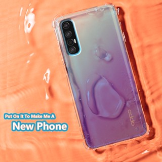 เคสโทรศัพท์มือถือ ยางนิ่ม แบบใส กันกระแทก สําหรับ OPPO Reno3 Pro 4G CPH2035 CPH2037 CPH2036 PCRM00 PCRT0