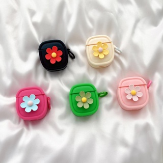 เคสหูฟังบลูทูธไร้สาย TPU ซิลิโคนนิ่ม ลายดอกไม้ สีแคนดี้ สําหรับ AirPods 1 2 3 Pro2 2022