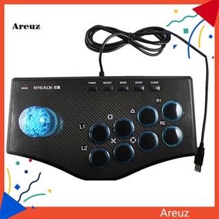 Are Arcade จอยสติ๊กควบคุมเกม USB สําหรับ PS2 PS3 Xbox PC TV Box Laptop