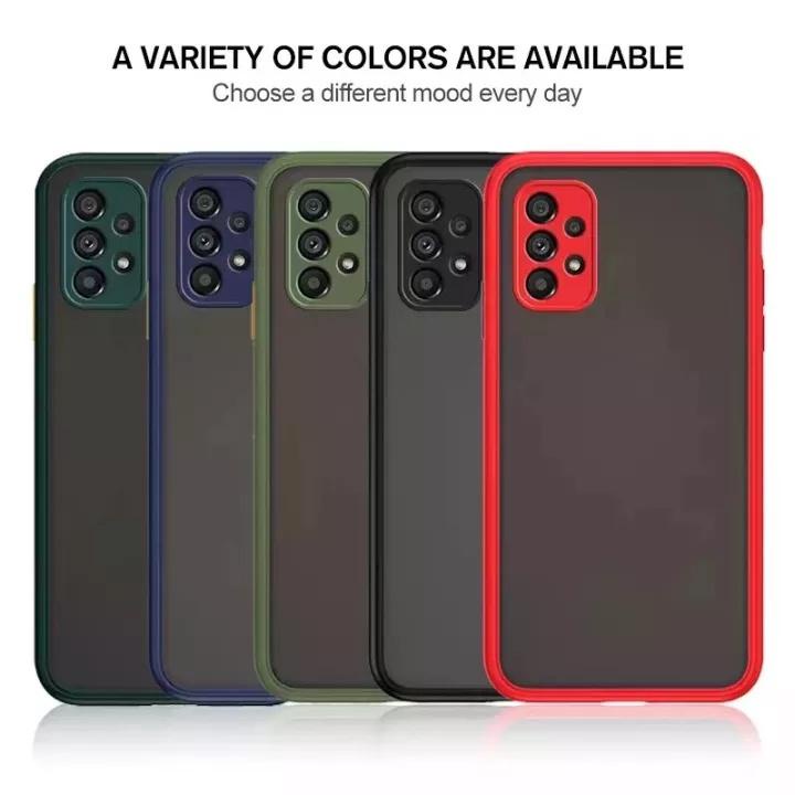 เคส Samsung A13 4G เคสซัมซุง ขอบสีผิวด้าน เคสกันกระแทก TPU Case