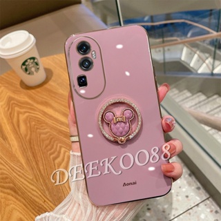 ใหม่ เคสโทรศัพท์มือถือแบบนิ่ม ลายหมีน่ารัก พร้อมแหวนขาตั้ง สําหรับ OPPO Reno10 Pro+ Pro Plus A78 4G 5G Reno 10 10Pro Reno10Pro+ 2023 OPPOA78