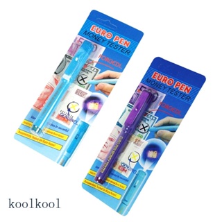 Kool เครื่องตรวจจับสกุลเงิน หมึก ขนาดเล็ก พร้อม UV LED