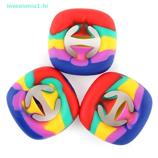 Loveoionia1 อุปกรณ์ออกกําลังกาย ซิลิโคน หลากสี สําหรับออกกําลังกาย ยิม ฟิตเนส