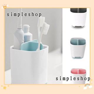 SIMPLE ที่วางแปรงสีฟัน ยาสีฟัน แปรงแต่งหน้า อเนกประสงค์ สําหรับครัวเรือน