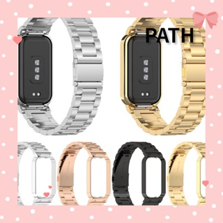 PATH สายนาฬิกาข้อมือ สแตนเลส อุปกรณ์เสริม สําหรับ Redmi Band 2