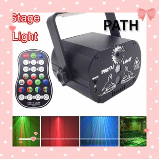 PATH โคมไฟแฟลช KTV Club DJ 60 รูปแบบ ชาร์จ USB สีสันสดใส สําหรับเวที