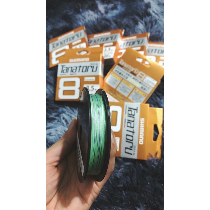 [ราคาถูก] สายตกปลา PE x8 SIMANO (TANTORU) 100m สายเบ็ด PE 100m