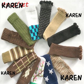 Karen 4 ชิ้น / เซต เก้าอี้ ถุงเท้าตัดพื้น ป้องกันเฟอร์นิเจอร์ ป้องกัน