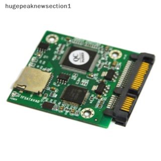 Hugepeaknewsection1 อะแดปเตอร์แปลงการ์ดหน่วยความจํา TF Micro SD เป็น Sata SDHC SDXC MMC เป็น 7+15P Sata