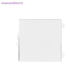 Newsandthen1 กล่องเปล่า ทรงสี่เหลี่ยม ขนาดเล็ก สีสันสดใส สําหรับใส่เครื่องประดับ ต่างหู ตกแต่งเล็บ