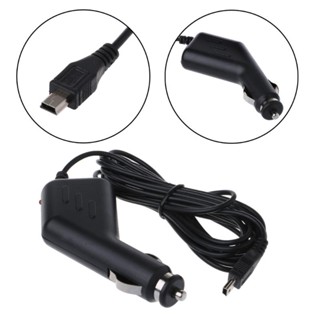 ที่ชาร์จแบตในรถพอร์ต Usb มินิยาว3.5เมตร Adaptor Traveling ปลั๊กไฟรถยนต์รถยนต์ Dvr ชาร์จใหม่