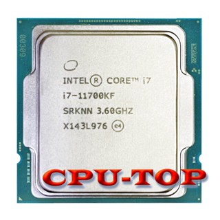 ใหม่ โปรเซสเซอร์ CPU Intel Core i7 11700KF 3.6GHz L3=16M 125W LGA 1200 ไม่มีพัดลม