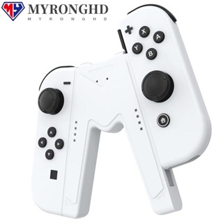 Myronghd อุปกรณ์ชาร์จจอยเกม LED ทนทาน สําหรับ Joycon