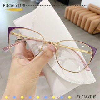 Eutus แว่นตาป้องกันแสงสีฟ้า แว่นตาผู้ชาย แว่นตาคอมพิวเตอร์ออปติคอล แบบใหม่