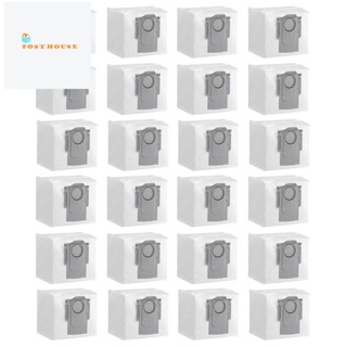 ถุงเก็บฝุ่น อุปกรณ์เสริม สําหรับเครื่องดูดฝุ่น Xiaomi Roborock Q5+ Q7 T8 S7 MAXV Ultra Q7 MAX 24 ชิ้น