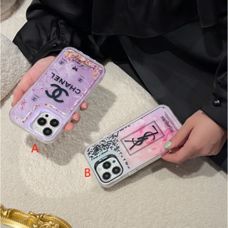 พร้อมส่ง ใหม่ เคสโทรศัพท์มือถือ แบบแม่เหล็ก ลาย Dream Pink YSL 13PROMAX สําหรับ iphone14 promax 14 14pro 14plus 13 12 11