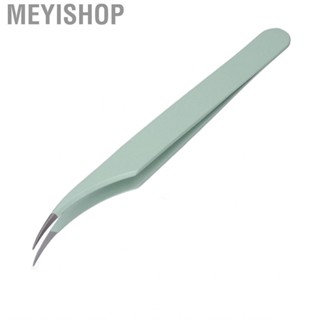 Meyishop Lash Tweezers Eyelash Stainless Steel Precise for Beauty Salon