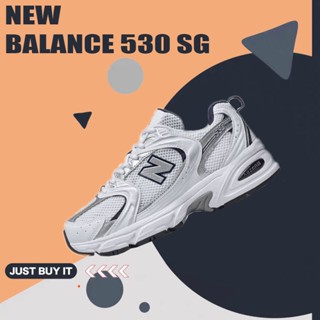 New Balance 530 SG สีฮิต สุดฮ๊อต น้ำหนักเบา ใส่สบายมาก nb MR530SG White Gray พร้อมส่ง ของแท้ 💯