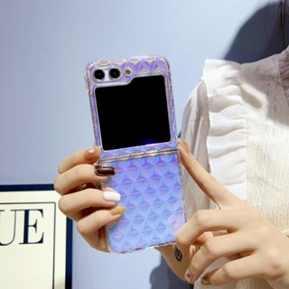 เคสโทรศัพท์มือถือ PC แข็ง กันตก แบบป้องกัน ไล่โทนสี 3D หลากสี สําหรับ Motorola Razr 40 Ultra