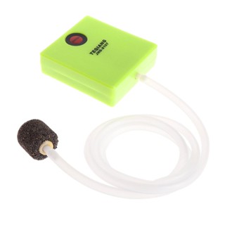 Outdoor Mini Ultra Silent Aquarium Air Pump Cell Battery Operated  Fish Tank