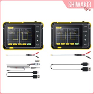 [Shiwaki3] ออสซิลโลสโคปดิจิทัล แบบมือถือ แบบพกพา 200KHz 400V มิเตอร์ มัลติมิเตอร์ มืออาชีพ สําหรับตรวจจับอิเล็กทรอนิกส์ DIY การสอน