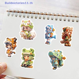 Buildvictories11 สติกเกอร์ ลายการ์ตูนกราฟฟิตี้ ผู้หญิง พิกเซล สําหรับติดตกแต่งโทรศัพท์มือถือ โน้ตบุ๊ก แล็ปท็อป 50 ชิ้น