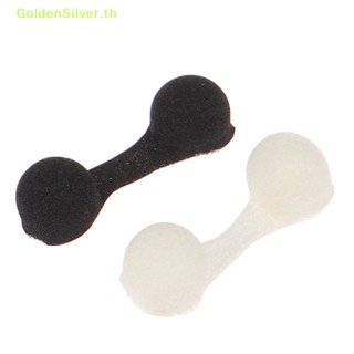 Goldensilver ฟองน้ํากรองจมูก กันมลพิษ สีดํา ขาว 50 ชิ้น